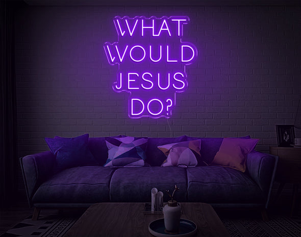 What Would Jesus Do LED Neon Sign
