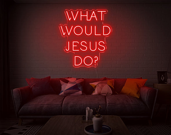What Would Jesus Do LED Neon Sign