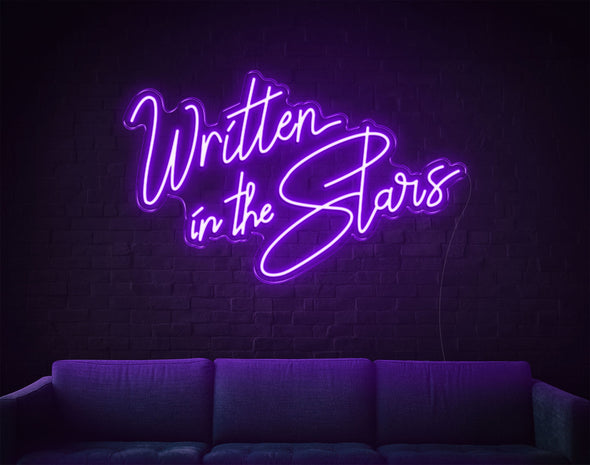 Written In The Stars LED Neon Sign