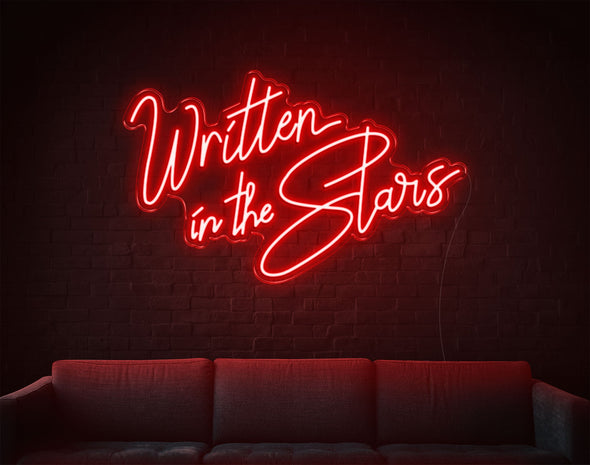 Written In The Stars LED Neon Sign