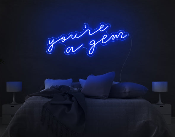 Youre A Gem LED Neon Sign