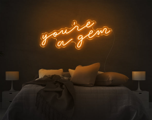 Youre A Gem LED Neon Sign
