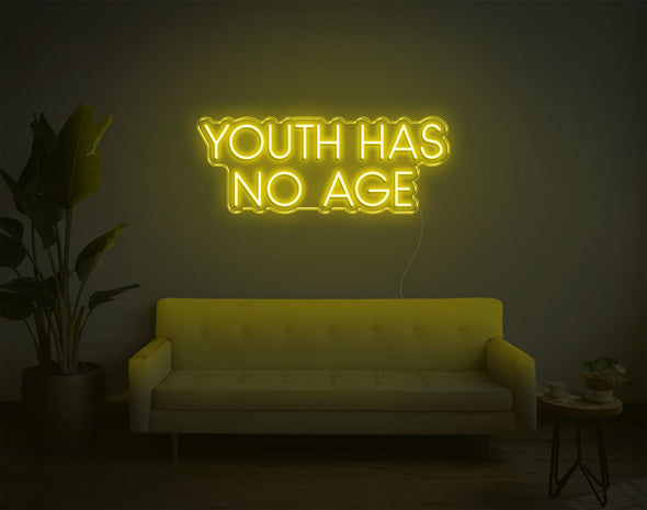 Youth Has No Age LED Neon Sign