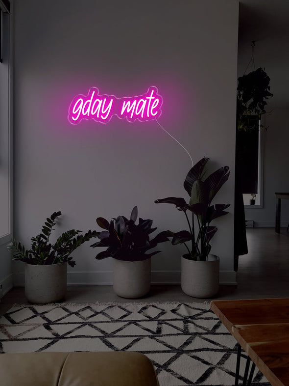 gday mate LED Neon sign